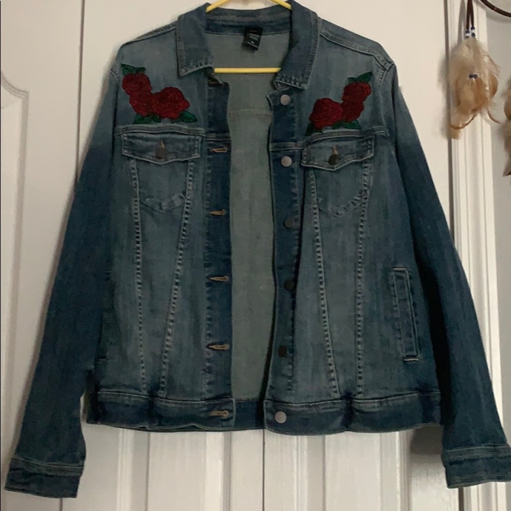 Beauty and the Beast denim jacket